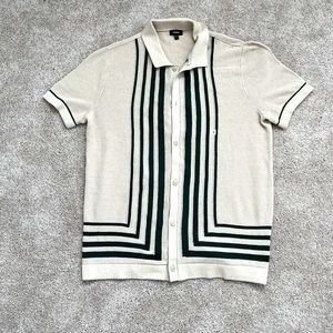 Express button down polo shirt. Men’s size M